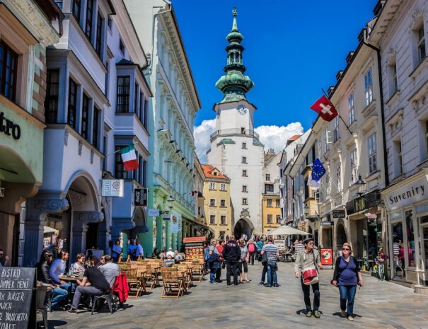 Bratislava old town.